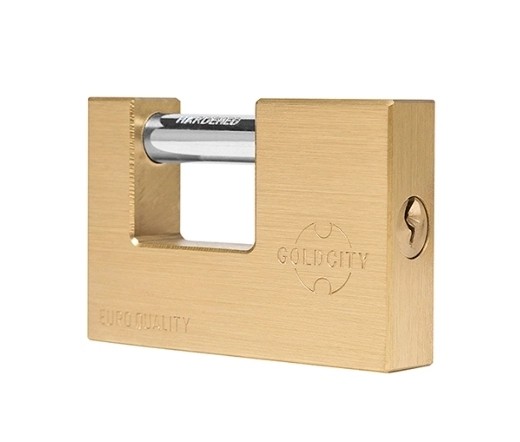 gold city solid brass rectangular padlock for wholesale hardware suppliers.jpg