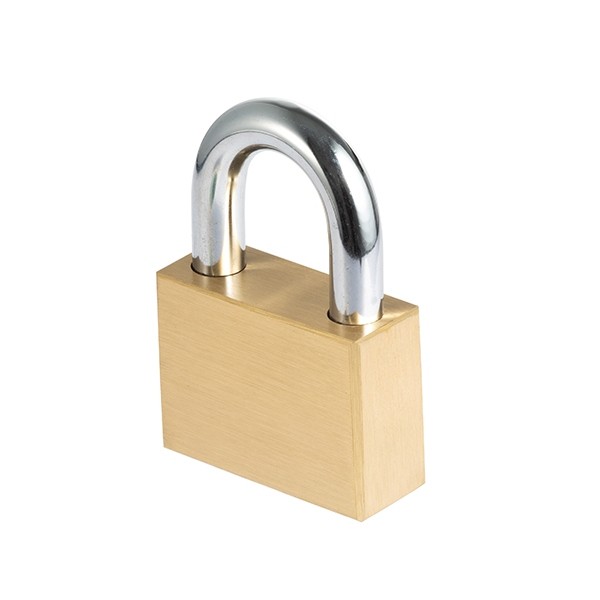 gold city square type steel ball locking brass padlock.jpg
